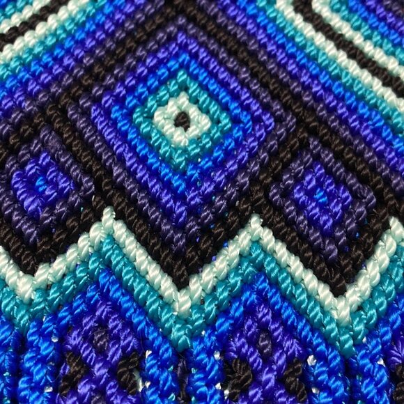 46-(B&B) Handcrafted. Macrame. Braided Toquillas.Tie Belt. - Picture 6 of 11